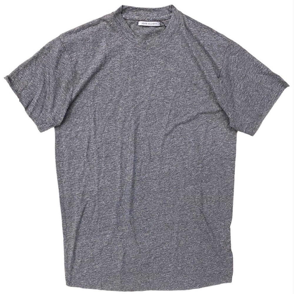 John Elliott Men's Anti-Expo Relaxed Fit Tee T-Shirt in X-Small Grey